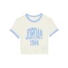 Round Neck Fashion Versatile Short Sleeve T-Shirt Women Tops White HJ0197133