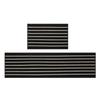 Absorbent Non-slip Striped Floor Mat for Kitchen, Bathroom, and Entryway