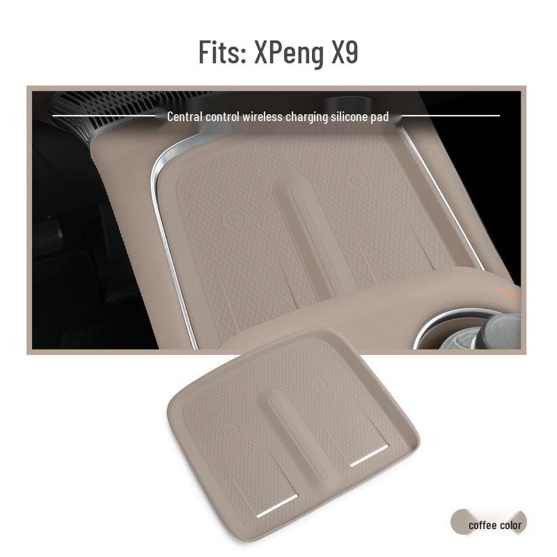 

Xpeng X9 Silicone Anti-Slip Charging Mat - Car Interior Protection & Accessories