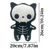 Cat Halloween Skeleton Bat Plush Toys Ghost Cute Doll Cartoon Plushie Gifts Kids