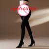 110G High Waist Push Up Hip Velvet Spring Autumn Pantyhose Close Open Crotch Leggings Tights Collant Strumpfhose Stockings Pants