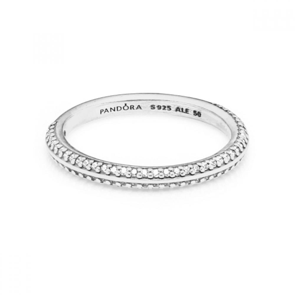 Trendmecca Watches Women's Silver Pandora 199679C01 Pandora Me Pav Ring
