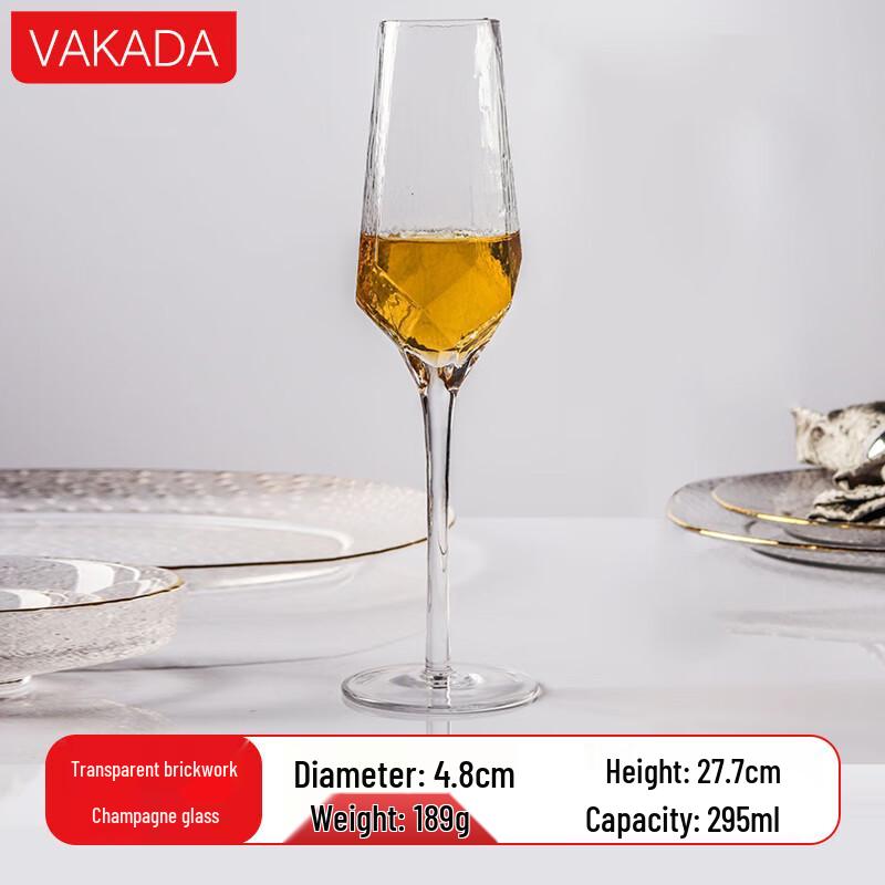 VAKADA Glass Cocktail and Wine Goblet