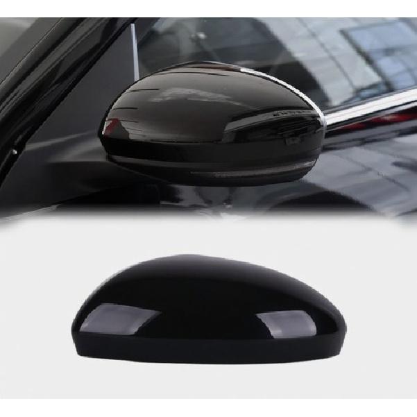 Black Left Driver Side Car Rearview Mirror Cap Cover For Nissan Sentra -2024