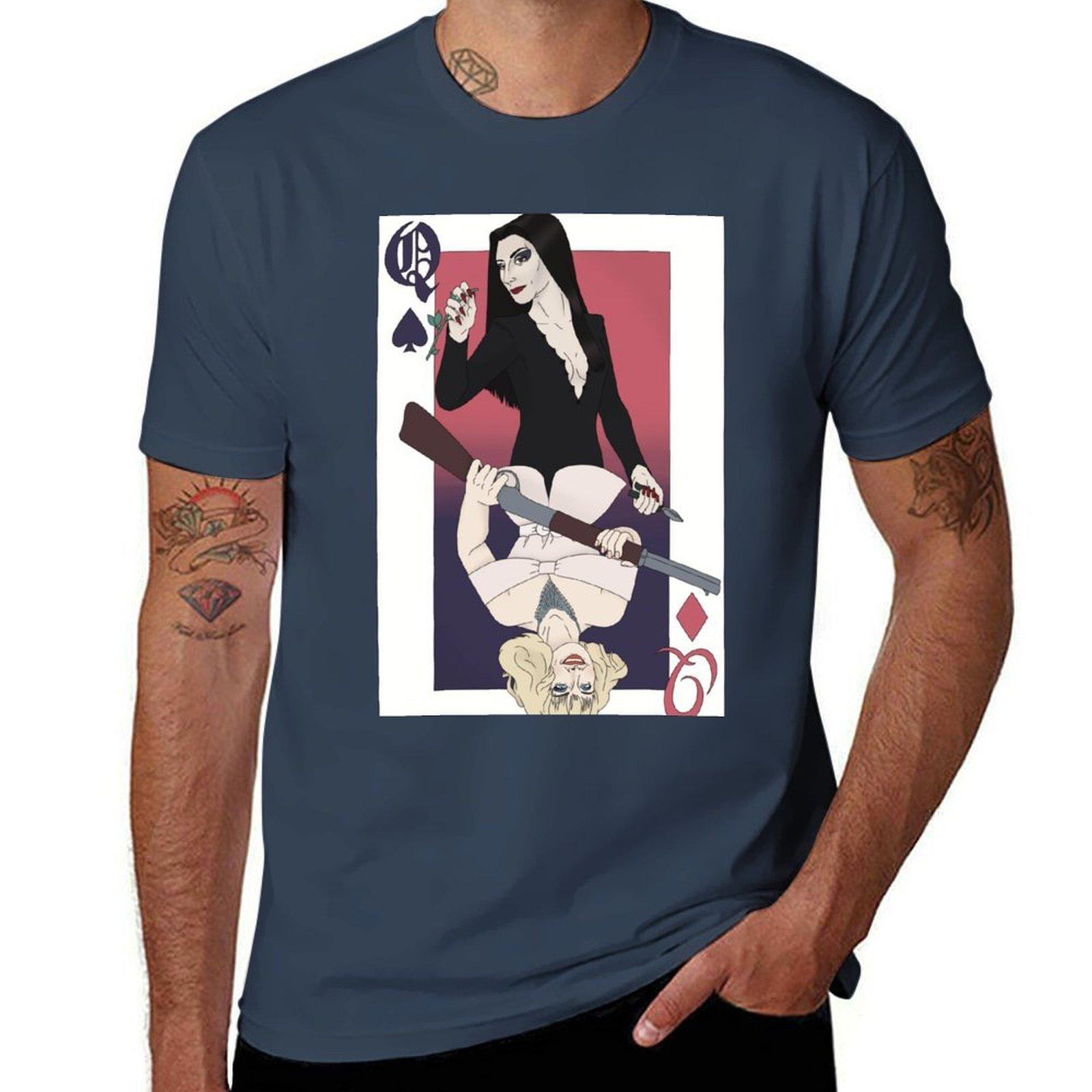 Queens TShirt Relaxed Casual Short Sleeve Tee S