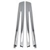 A16P-Car Front Bumper Fog Lamp Grille Bright Strip Chrome Plated 32234952 32234953 For Volvo XC60