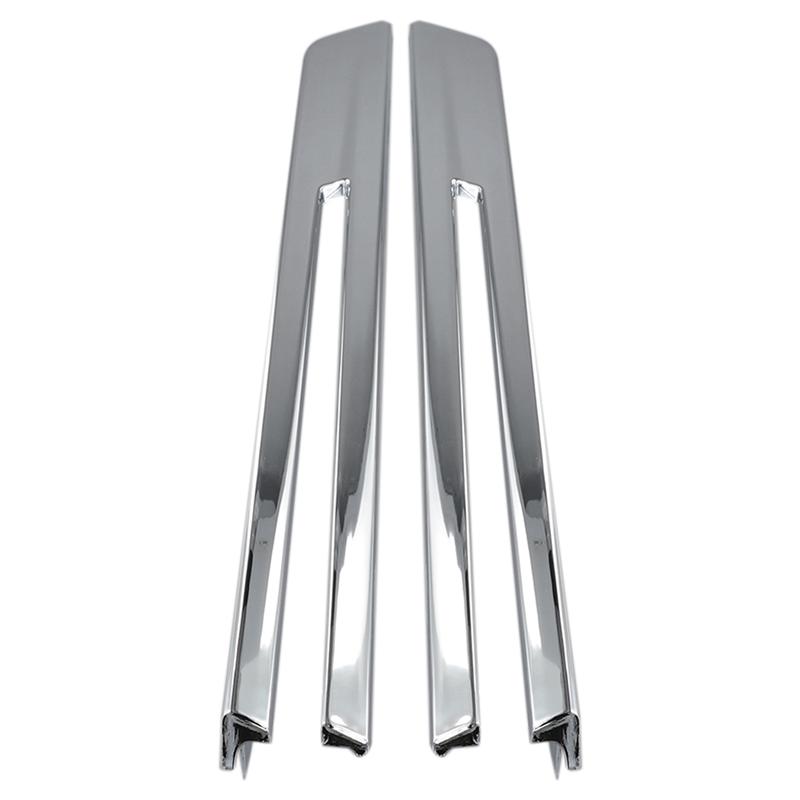 A16P-Car Front Bumper Fog Lamp Grille Bright Strip Chrome Plated 32234952 32234953 For Volvo XC60