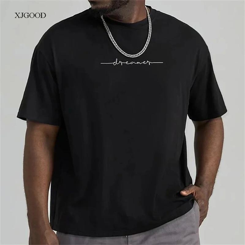 Summer Round Neck 3D Print Top Fashionable Casual Short Sleeved Men's T-shirts