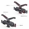 SMALLRIG Lens Support Universal Compatible with 50mm-140mm Diameter Lenses, For 15mm Diameter Rod, Height Adjustable - BSL2680