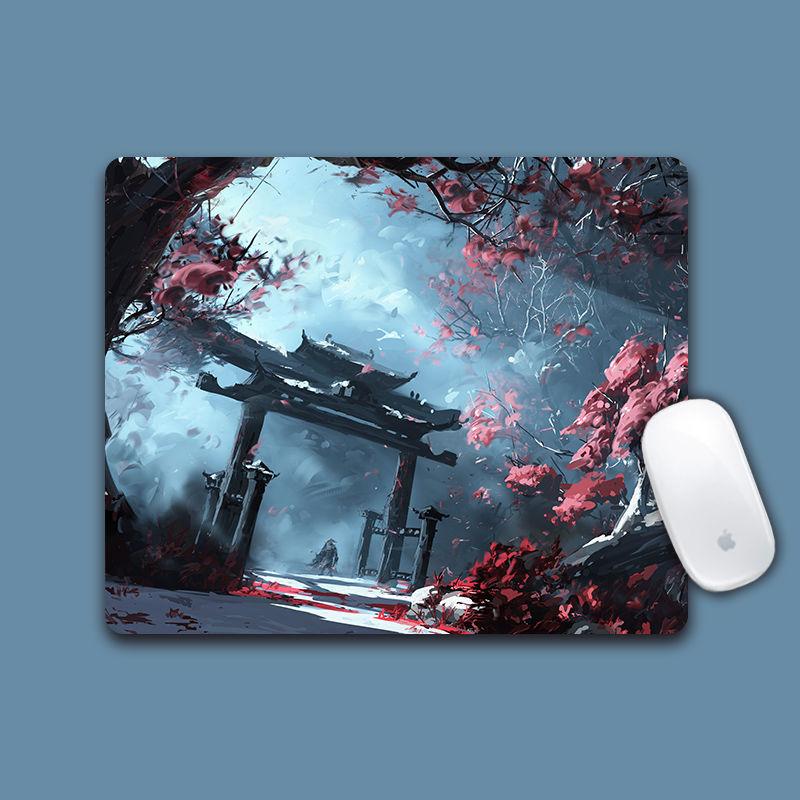 Mouse Pad Small Lock Ins Good-looking Custom Cute Two-Dimensional Animation E-Sports Games Notebook Wristband