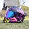 701-LVS-Motorcycle helmet, men's and women's dual mirror full helmet, four season couple motorcycle helmet