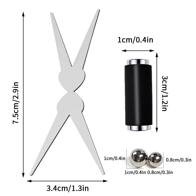 Nail Art Nail Strong Magnetic Stick With Cat Eye Magnetic Ball Double Head Cylindrical UV Gel Magnet Tools Nail Design Tools