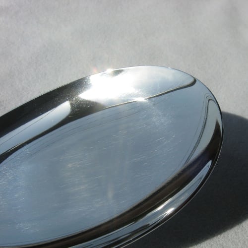 Nagao Tsubame-Sanjo Serving Spoon, 24.5cm, 18-8 Stainless Steel, Made In Japan