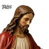 Jewelry Storage Box, with Jesus or Virgin Design Religious Tray, Compact Multi-Use Faith Atmosphere Jewelry Holder, for Prayer Beads Crystal Ores