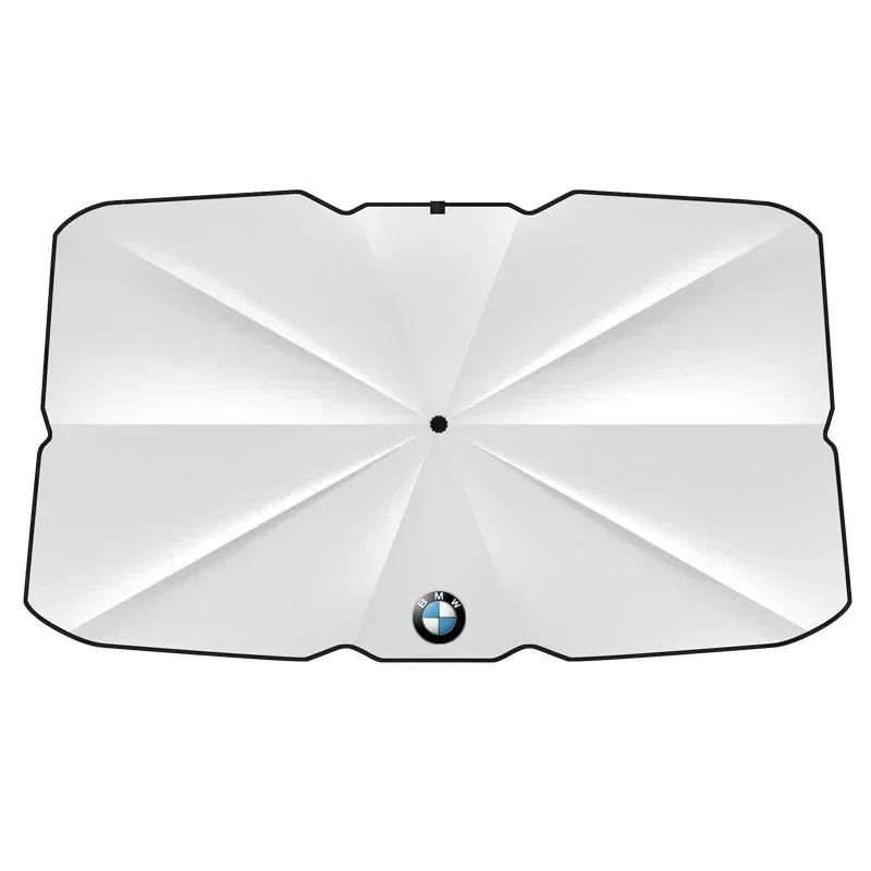 1Pcs Car Windshield Sunshade Umbrella Protector Parasol Foldable For BMW E34 E46 E39 E38 E90 E60 E36 F30 F30 F10 E92 E38 E91 Z4