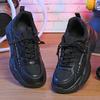 Breathable Chunky Sneakers Trendy Platform Shoes Women Fashion Casual Sports Shoes Men's Outdoor Walking Shoes Thick Sole