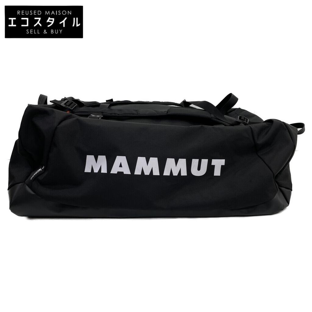 MAMMUT Cargon duffel bag Boston bag 140L blackUsed