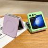 Liquid Silicone Magnetic For Magsafe Case For Samsung Galaxy Z Flip 6 5 4 3 Matte Wireless Charging Camera Protection Cover Capa