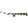 Windshield Electric 5 Star Wanted Car LED Reflective Stickers Replacement Car Window Sticker Glow Panel Decoration Accessories