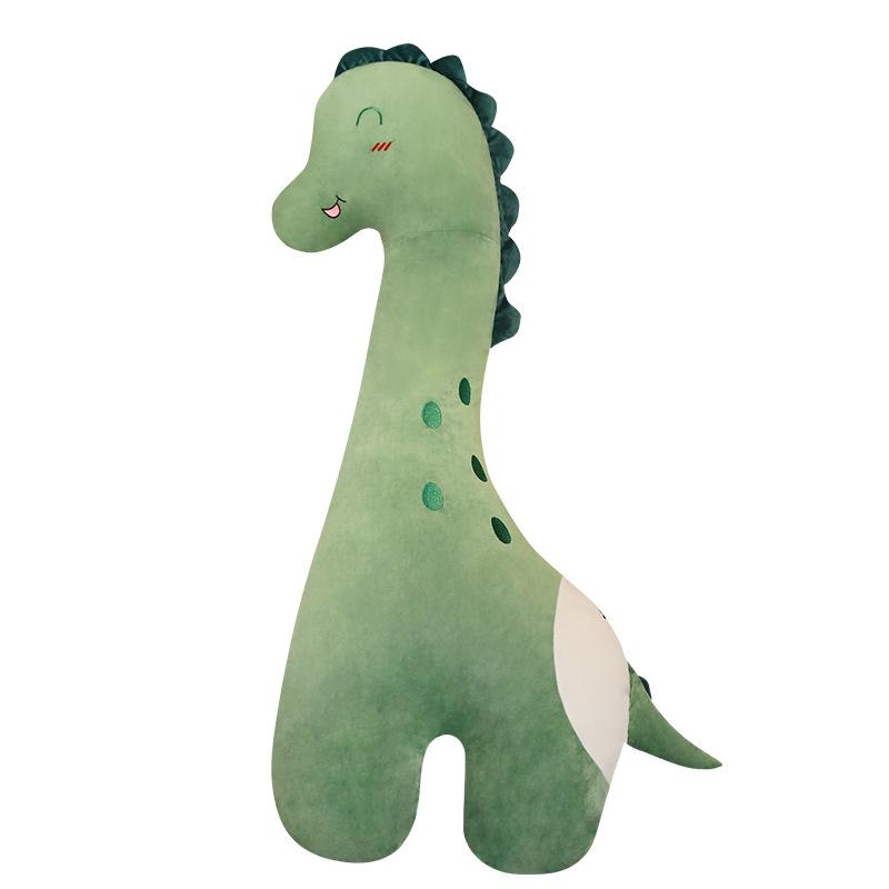 Large Dinosaur Pillow Plush Toy Unicorn Giraffe Doll Girl Sleeping Long Pillow Doll Ragdoll