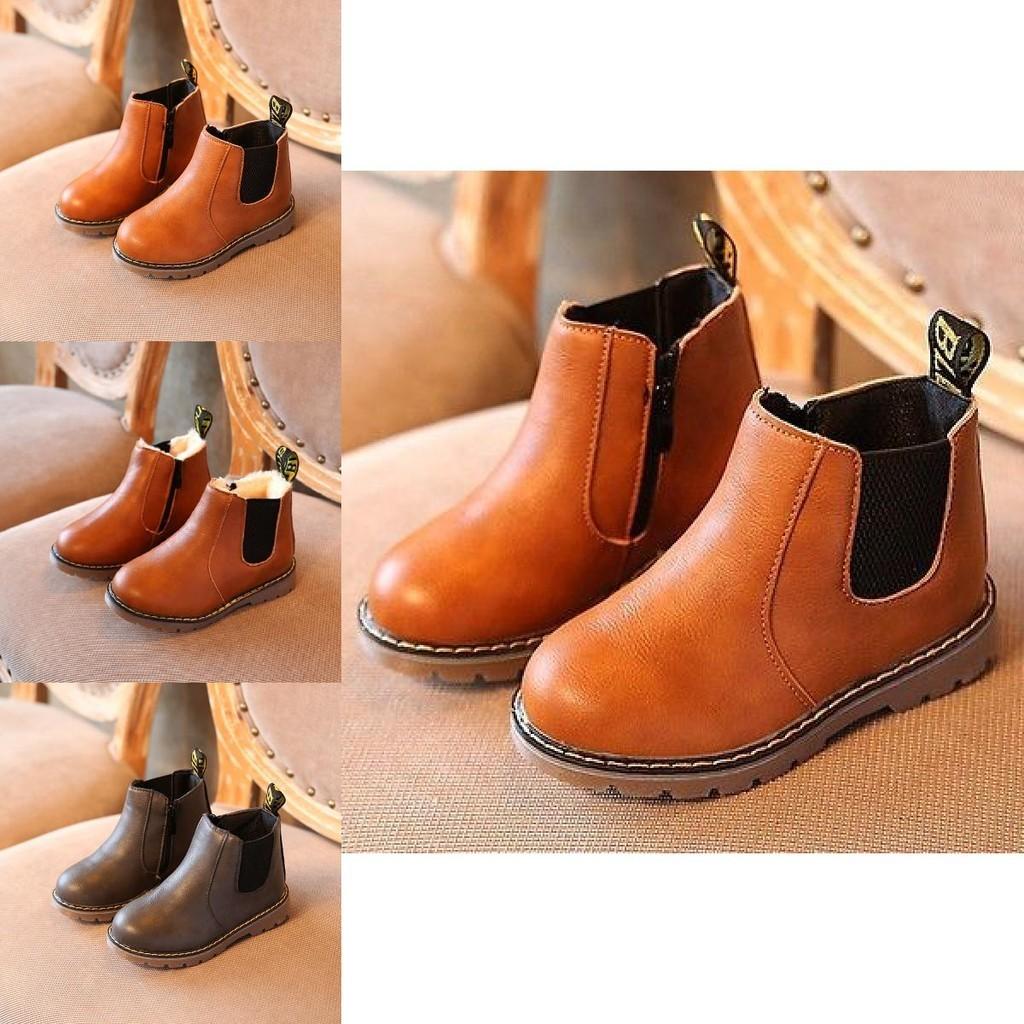 Comfortable Ankle Winter Children Kids Boots Chic Snow Baby Shoes For All Occasions