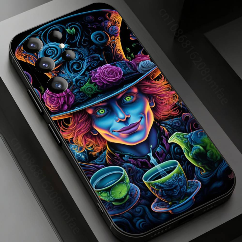 

A-Alice In W-Wonderland Phone Case For Samsung Galaxy S26,25,24,23,22,21,20Plus Ultra Samsung S21lite