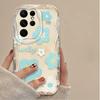 Custodia per Telefono Pittura ad Olio Fiore Onda per Samsung Galaxy S23 S24 S25 S26 Ultra S22 S21 S20 Plus FE A15 A16 A34 A35 A54 A55 Cover