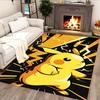 Alfombra Pikachu Ráfaga de Energía para salas de estar, dormitorios, decoración del hogar y como regalos.