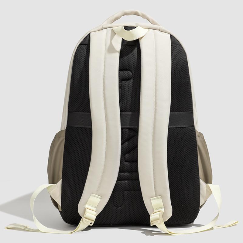 College Style Backpack Men's Large Capacity Backpack Junior Senior High School Student Contrast Color Campus Schoolbag