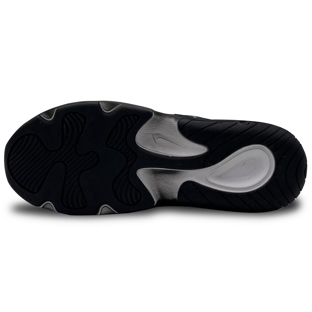 Nike Scarpe Casual Basse Resistenti all'Usura Tech Hera con Ammortizzazione in Camoscio, Unisex, Nero Bianco FJ9532-101(Team293-)