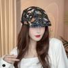 Reversible Design Retro Newsboy Cap Vintage Butterfly Embroidered Beret  Artistic Occasions