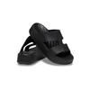 Crocs Getaway Platform H-Riem 23cm Sandalen, Schwarz,
