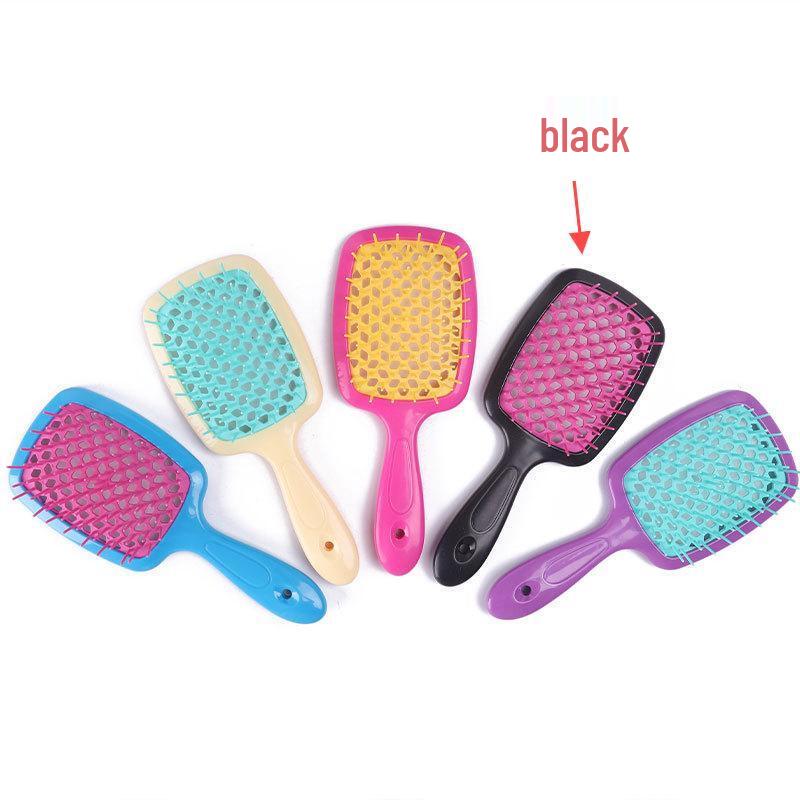 Sinle Grid Scalp Massage Comb Pack of 3