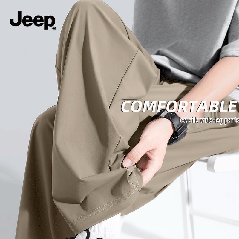JEEP Men s Lightweight Quick-Dry Cropped Casual Pants XL