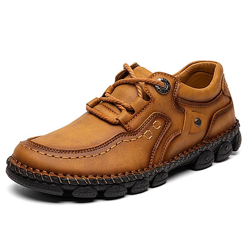 2025 Leather Shoes Men Casual Sneakers Comfort Design Man Shoe Business Leather Loafers Men Shoes Moccasins Tooling Shoe