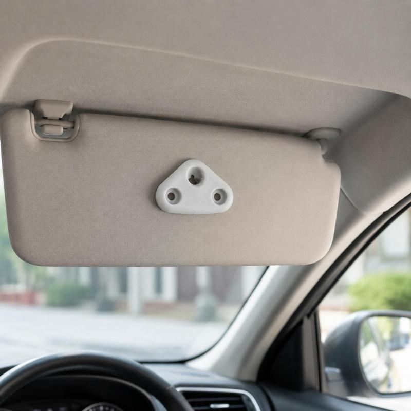 Overhead Trim Retainer Clip 92011SC031LO, Light Gray ABS Part with Secure Interior Placement In Daily Driving Use