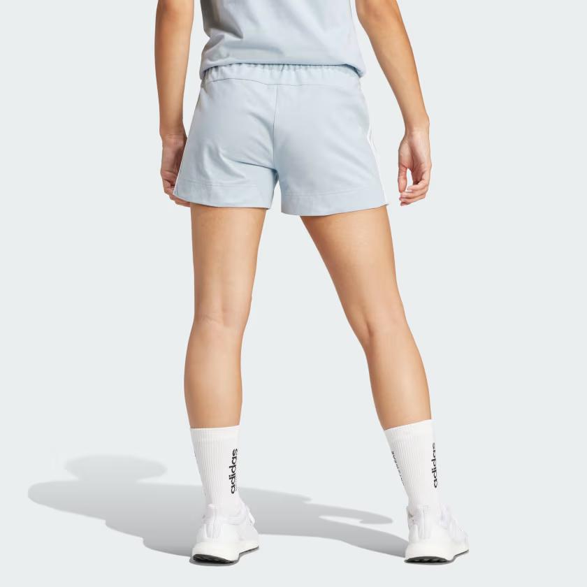 adidas Essentials Slim 3 Stripes Shorts Casual Shorts Women's Blue IR7460