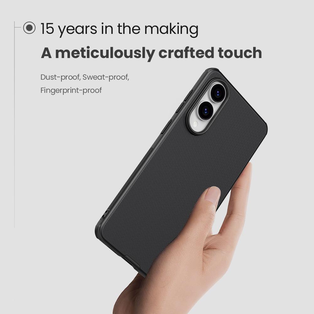 Pentru Husă Telefon Samsung Galaxy S25 Edge Nillkin Super Frosted Shield Pro Carcasă Dură PC+TPU Husă Spate Antishock