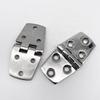316 Stainless Steel Symmetrical Folding Door Hatch Hinge, Six-Hole, 38x76mm, Marine Hardware Accessory