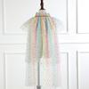 Princess Cape, Colorful Princess Cloak Girls Glittering Princess Dress Up Cape