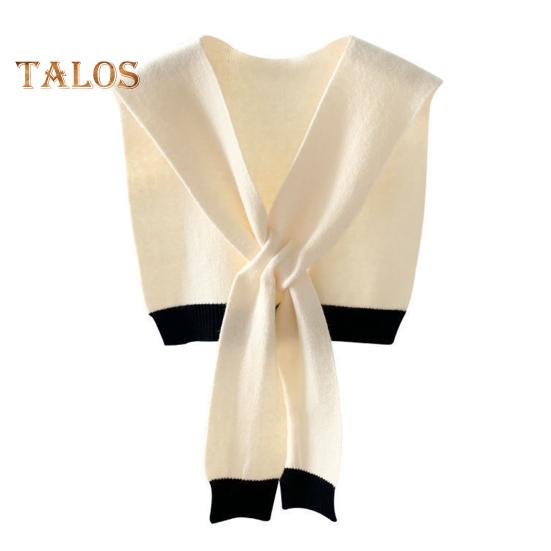 

Женская вязаная шаль пэчворк цвет мягкий узелковый дизайн универсальная мягкая текстура шаль зимний теплый шарф бежевый