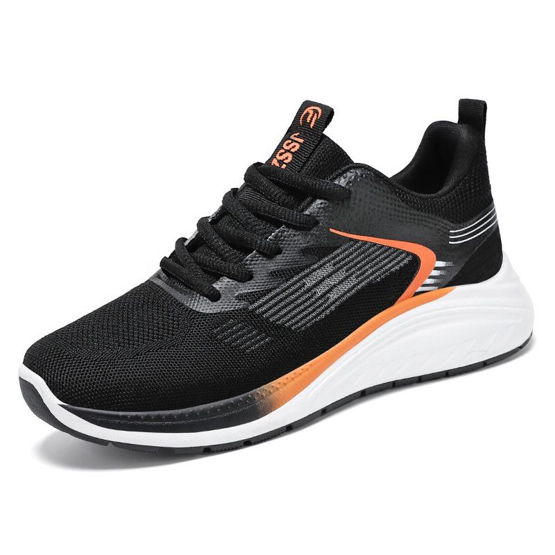 Sports Shoes Men 2023 Autumn New All-match Flying Woven Breathable Sports Casual Shoes Men's Shoes Running Shoes