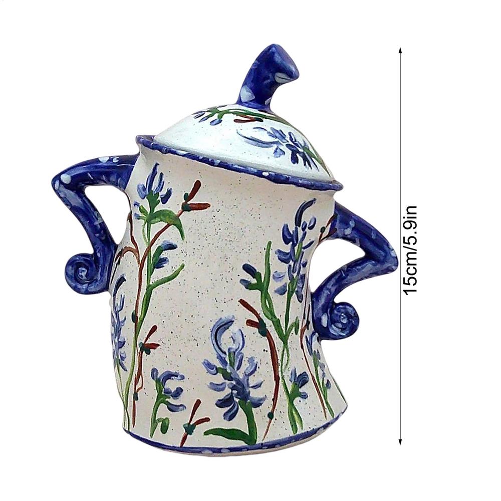 

Lovely Storage Jars Canister With Attitude Resin Hands-on-Hips Candy Container Cup Food Cans Kitchen Forked Waist Jar With Lid