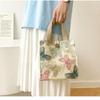 Stylish Bento Canvas Tote - Perfect Lunch Bag for Japanese Office Workers and Moms