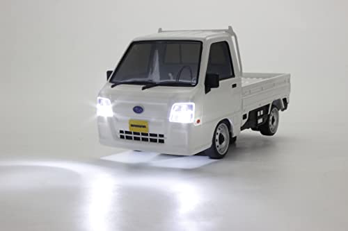 Kyosho Egg First Minute 1/28 Scale RC Light Truck Subaru Sambar (6th Generation) White 66607