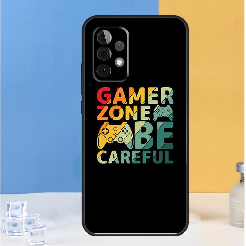 Game Console Gamer Zone For Samsung Galaxy A05 A06 A13 A33 A53 A36 A26 A16 A54 A34 A14 A32 A52 A55 A35 A15 A56 Case