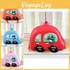 Fun And Colorful Kids Backpack Featuring A Unique Eggshell Cartoon Car Style