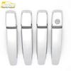 Sail 3 Bright Strip & Electroplated Single-Hole Door Handle Armrest Decorative Patch