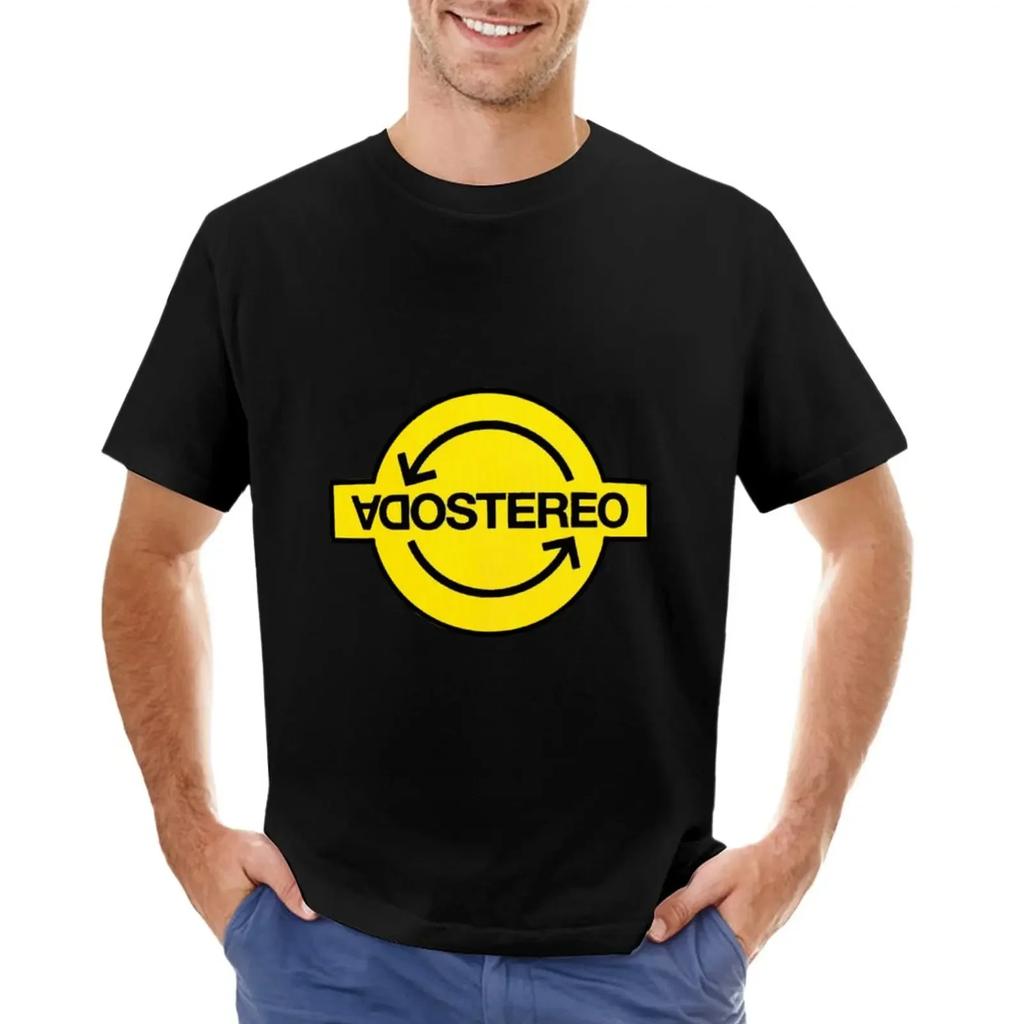 T-shirt Soda Stereo pesanti divertenti uomo maglia da allenamento