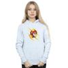 DC Comics Womens/Ladies The Flash Lightning Portrait Hoodie